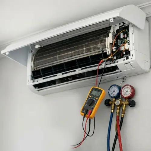 The heater isn't working right.