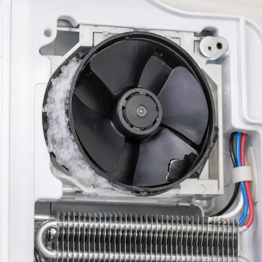 broken evaporator fan inside fridge broken evaporator fan inside fridge